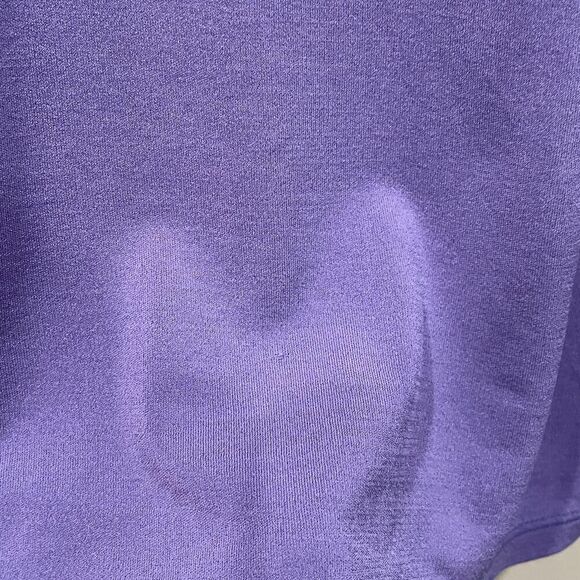 Eileen Fisher Woman Silk Sleeveless Tank Purple - Plus Size: 3X - Picture 4 of 7